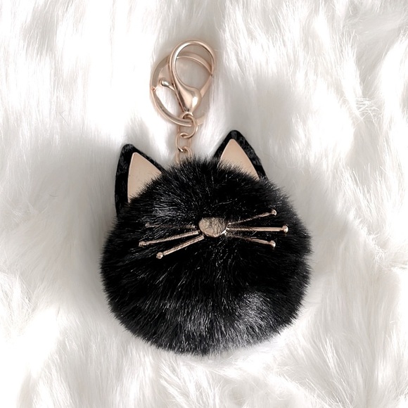 Purse Plush Cat Keychain - Picture 3 of 4